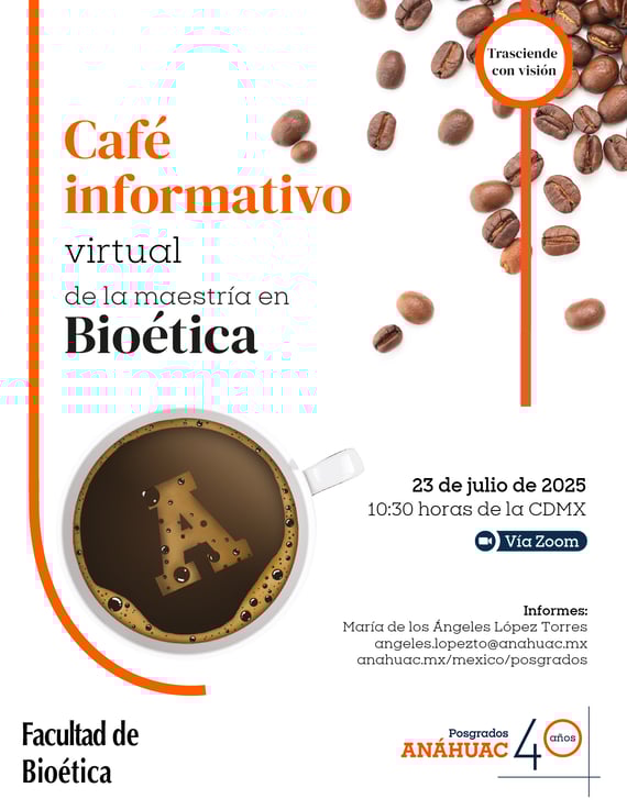 CAFÉ INFORMATIVO BIOETICA julio
