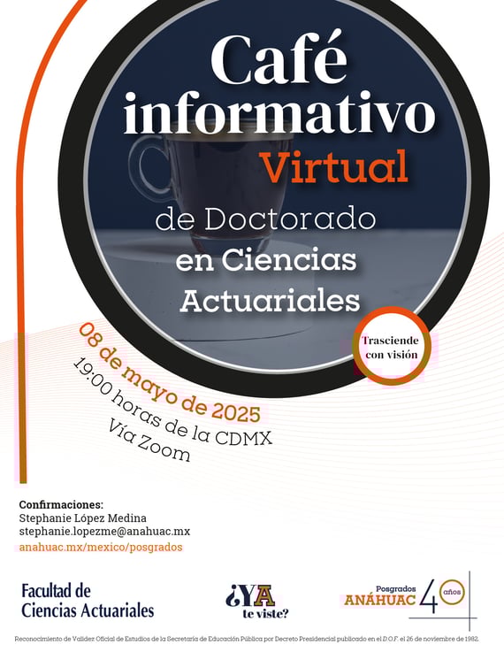 CI D. en Ciencias Actuariales 08.05.25
