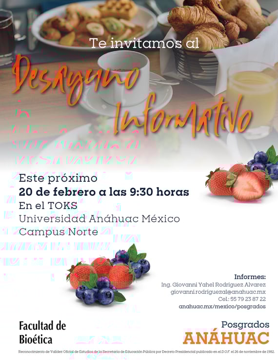 Desayuno Bioética 20feb