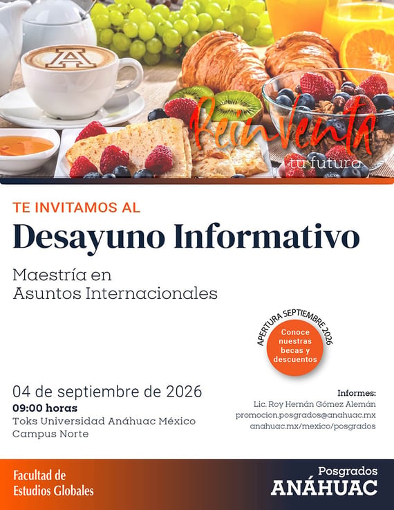 Desayuno M. en Asuntos Internacionales - septiembre