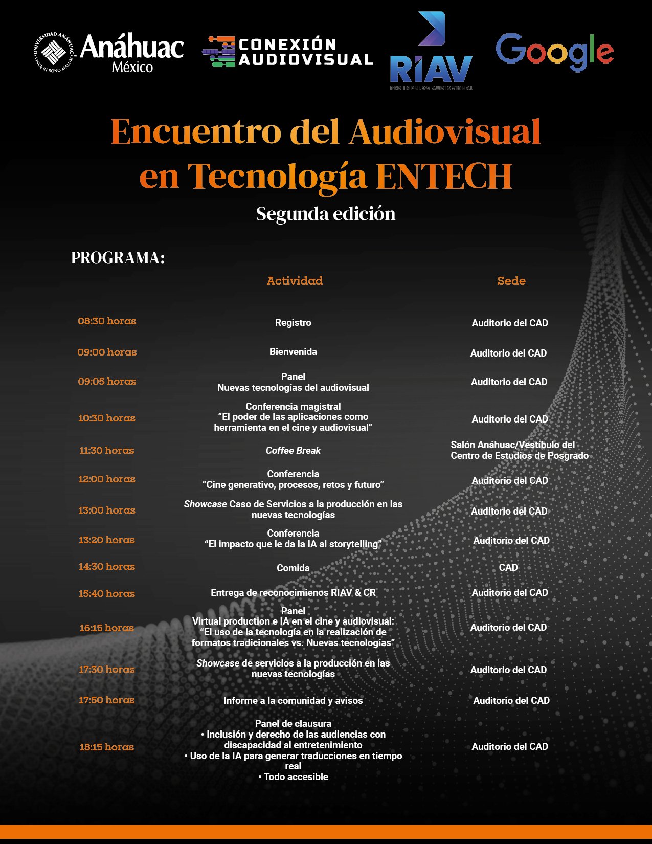 ENCUENTRO DEL AUDIOVISUAL EN TECNOLOGÍA