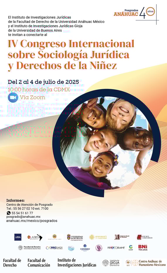 IV Congreso Internacional sobre Sociología Jurídica y Derechos de la Niñez