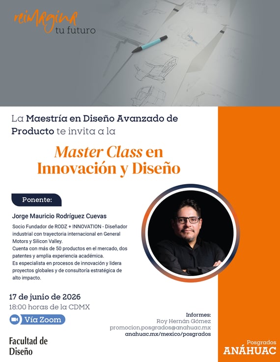 Master Class M. Diseño Avanzado 17 junio