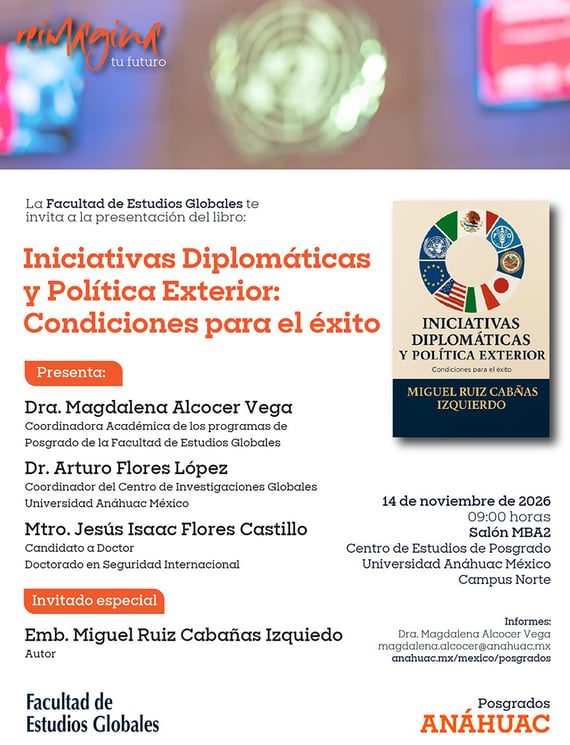Presentación del libro Facultad de Estudios Globales 14.11.26