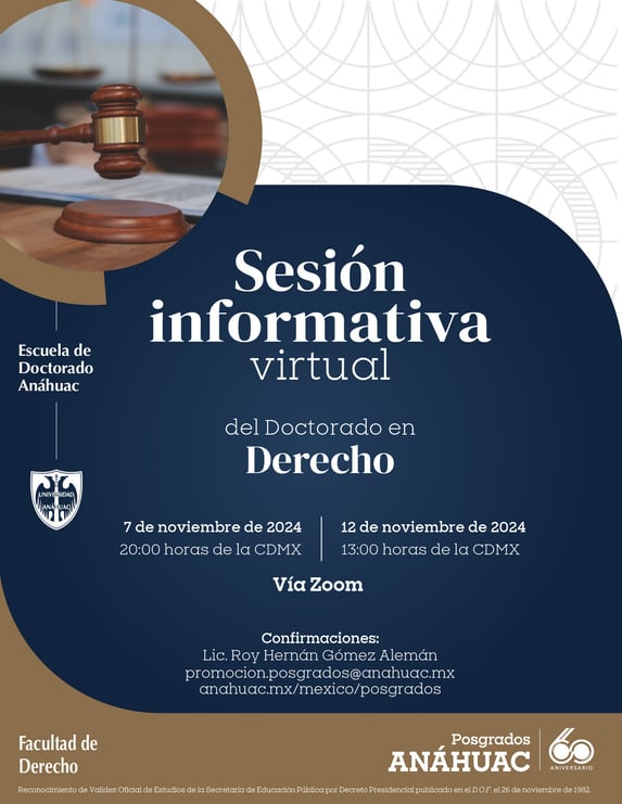 SI D. en Derecho 07 y 12 noviembre