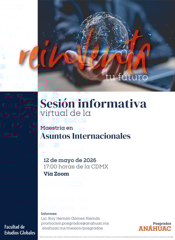 SI M. en Asuntos Internacionales - 12.05.26