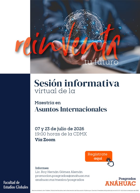 SI M. en Asuntos Internacionales - julio