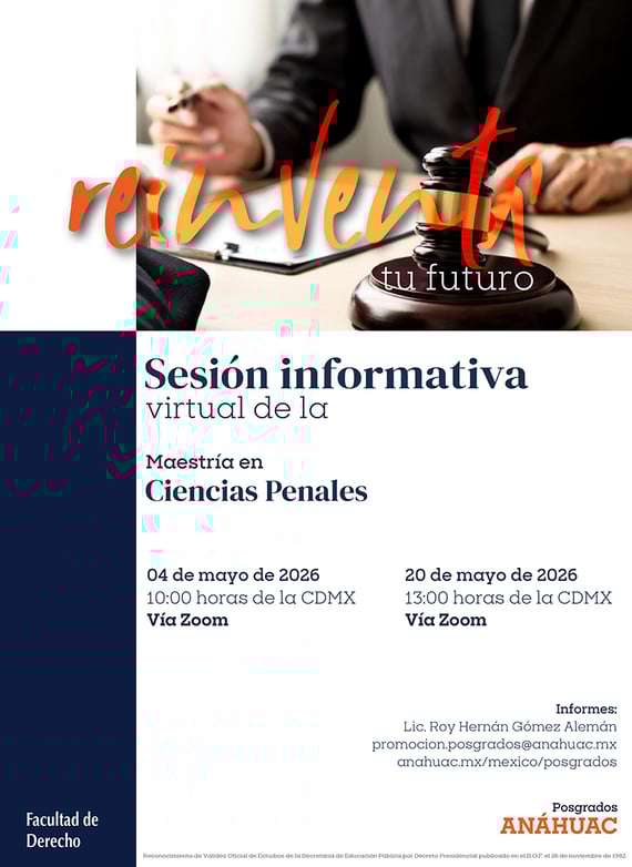 SI M. en Ciencias Penales - mayo