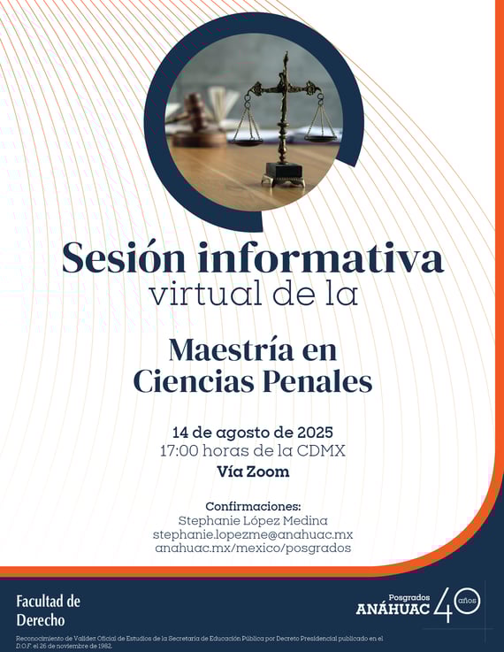 SI M. en Ciencias Penales 14.08.25