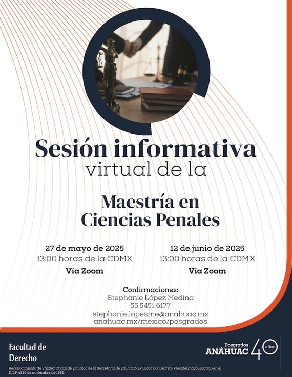 SI M. en Ciencias Penales 27.05.25 y 12.06.25