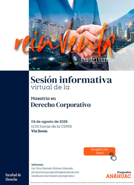 SI M. en Derecho Corporativo - agosto
