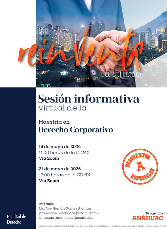 SI M. en Derecho Corporativo - mayo