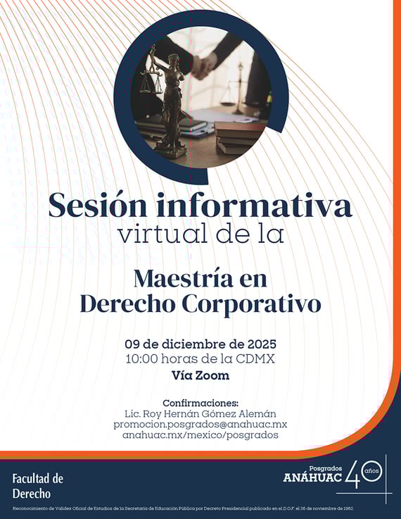 SI M. en Derecho Corporativo 09.12.25