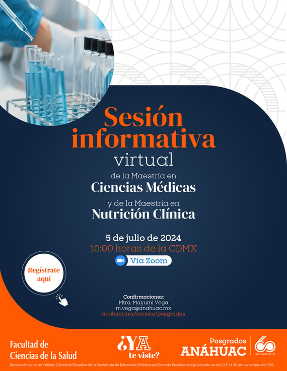 Sesión informativa Ciencias Médicas y Nutrición Clínica_5JULIO