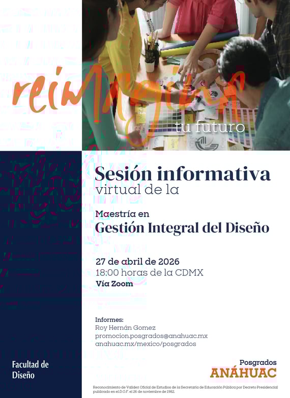Sesion informativa M. Gestión Integral del Diseño 27 abril