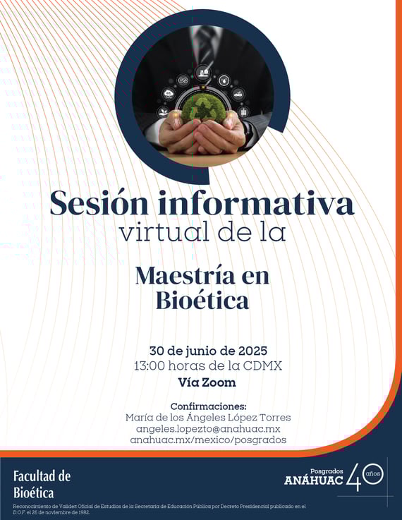 Sesion informativa bioética junio