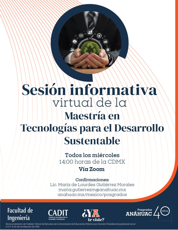 Sesion informativa maestria