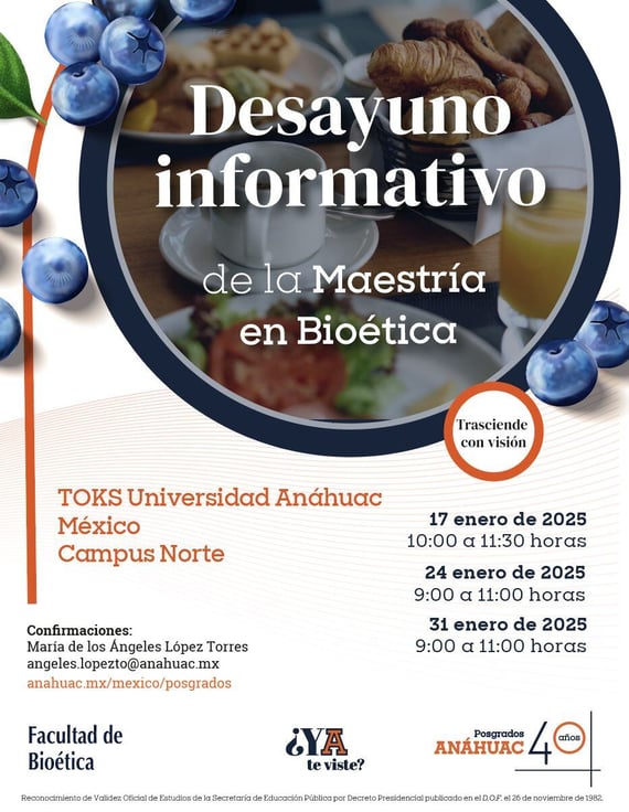 desayuno informativo Bioética